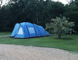 camping at homestead lake park
