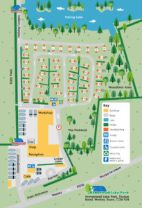 Homestead Lake Park Map